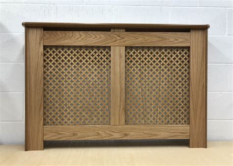 Radiator Covers Oak Veneer Finished in Clear Satin Lacquer choice of ...