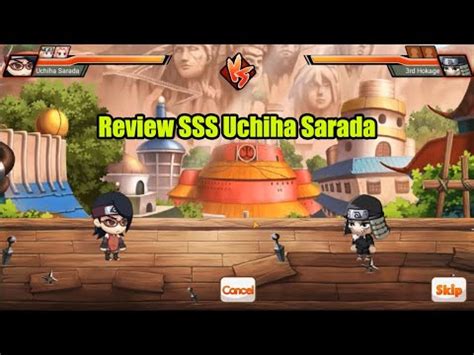 Ninja Heroes New Era Review SSS Uchiha Sarada YouTube