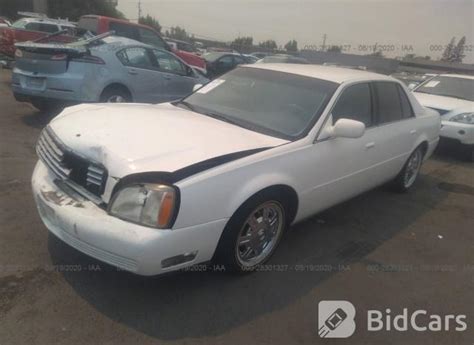 2004 Cadillac Deville 1g6kd54y34u261022 Bid History Bidcars