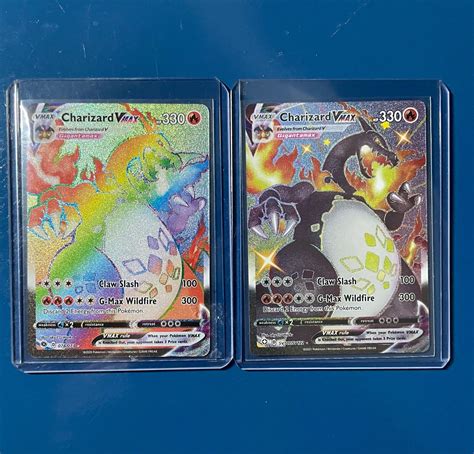 POKEMON 10 PACK Shiny Charizard Rainbow Ex Gx V VMax SECRET RARE And