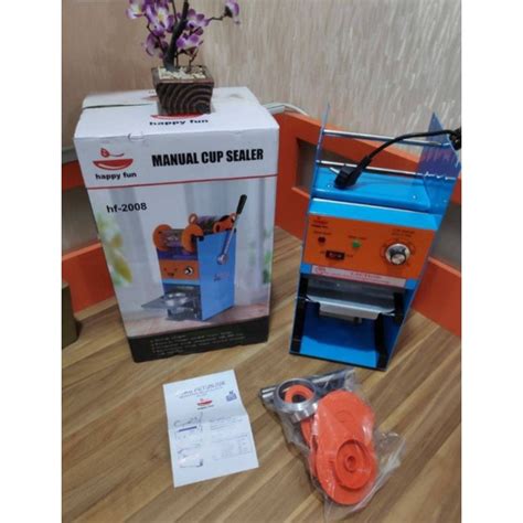 Jual Mesin Press Mesin Cup Sealer Happy Fun Oz Shopee Indonesia