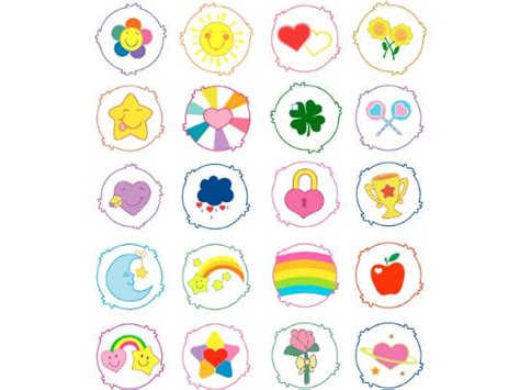 Care Bear Share Bear Logo Clipart