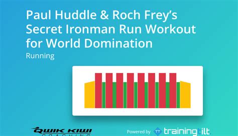 Friday Fartlek Run Paul Huddle Roch Freys Secret Ironman Run