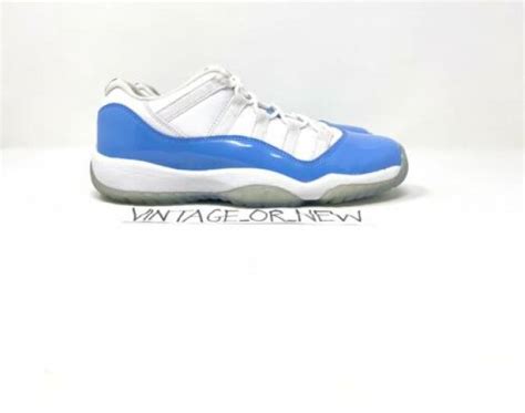 Nike Air Jordan Xi 11 Low University Blue Unc Retro 2017 Bg Gs 528896