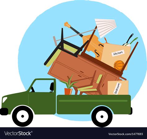 Pick-up truck Royalty Free Vector Image - VectorStock