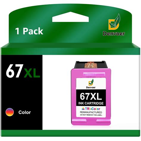 67xl Color Ink Cartridges Compatible With Hp 67 Xl For Hp Deskjet 2755e 2700e 2752e Envy 6000