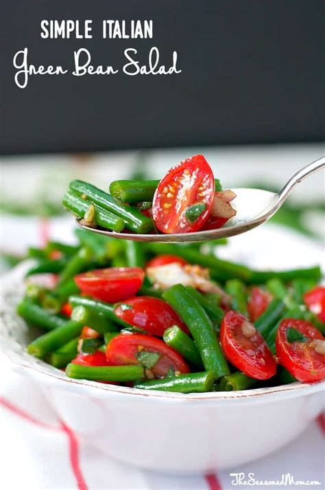 Simple Italian Green Bean Salad 100 Giveaway The Seasoned Mom