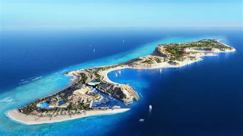 Island Masterplan In The Red Sea Architecture Luca Dini Design