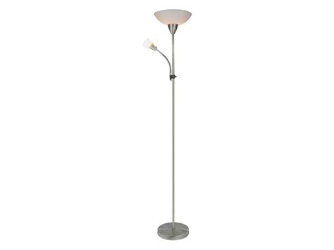 Lampa podłogowa Oliwia metalowa biało srebrna 9926 sklep BRW