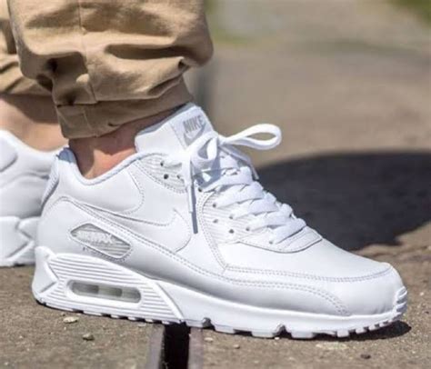 Tênis Nike Air Max 90 Branco Unissex Lindo Confortável Novo Na Caixa