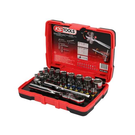 Ks Tools Coffret Douilles Et Embouts Torsion Power