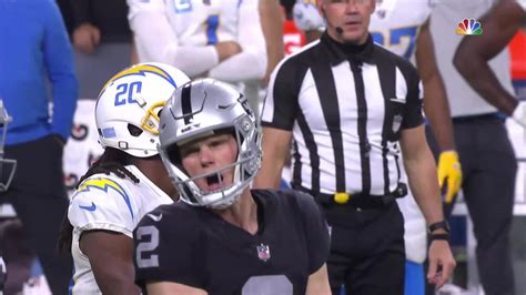 Las Vegas Raiders Top Plays Vs Los Angeles Chargers Week 18