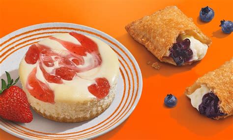 The Blueberry Lemon Cream Cheese Fried Pie And Strawberry Cheesecake Cup Join The Menu At