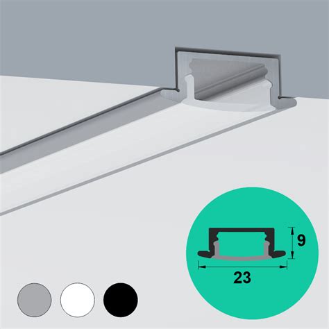 LED Profile Recessed Medium 2309 3m Linear Lux