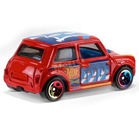 Hot Wheels Morris Mini Art Car Red US Scale64