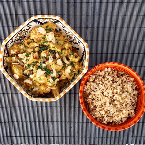 Curry de dinde à la crème coco SAVEURS DE SANDRINE