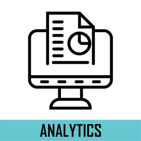 Premium Vector Analitycs Sign Data Analysis The Diagrams And Data