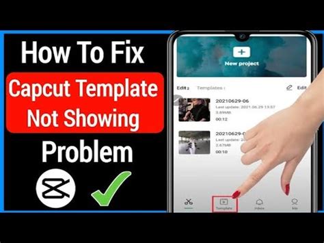 CapCut Template Not Showing Problem Solved How To Fix Template Not