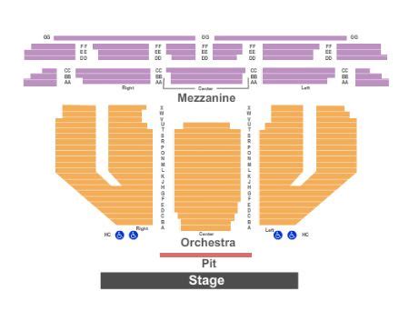 Carolina Theater Seating Chart