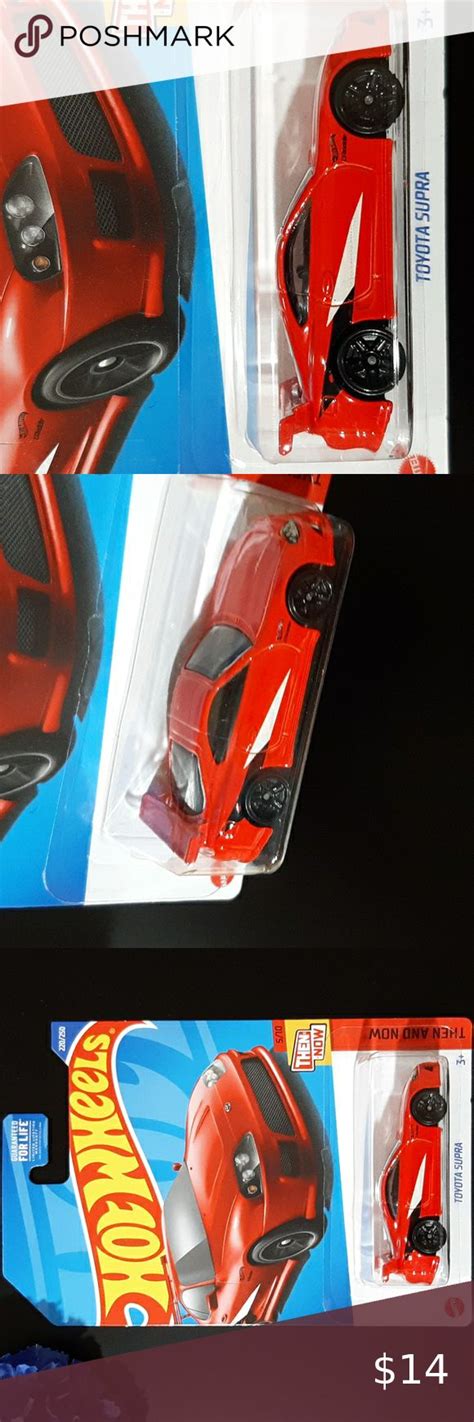 Toyota Supra Red Hot Wheels 2022 Then And Now Collection Headlamps