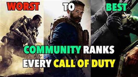 Cu L Es El Peor Call Of Duty Clasificaci N De Las Versiones Menos