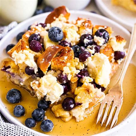 Blueberry French Toast Casserole