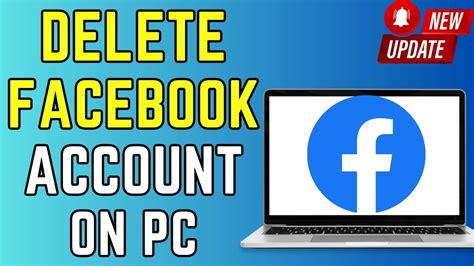 How To Delete Facebook Account On PC LAPTOP 2024 New Update YouTube