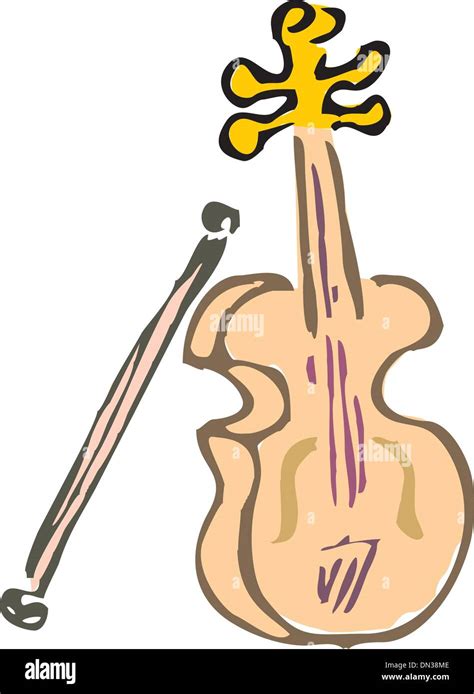 Neck Violin Cut Out Stock Images Pictures Alamy