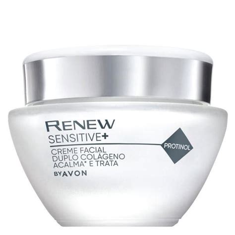 Avon Renew Creme Sensitive Duplo Col Geno G Submarino