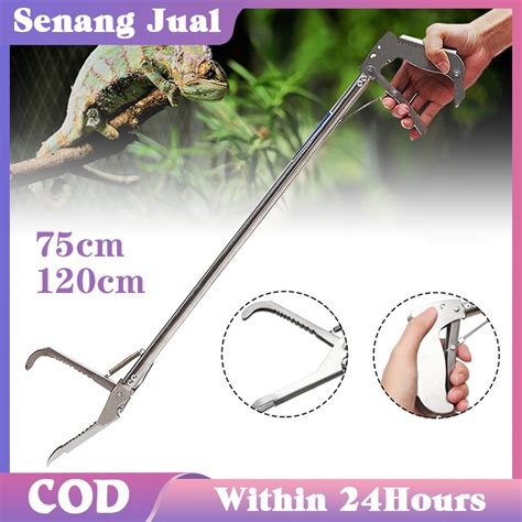 Jual Tongkat Ular Penjepit Ular Alat Penangkap Ular Dengan Lock