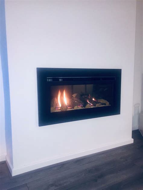 Crystal Fires Boston Wide He Gas Fire 5 Year Warranty Remote Or Manual