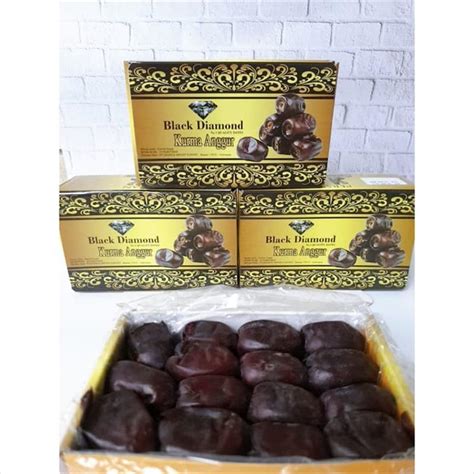 Kurma Anggur Black Diamond 550 Gr Kurma Segar Kurma Bam Lazada Indonesia