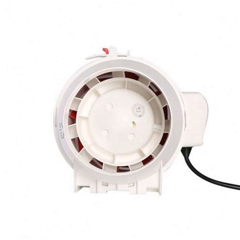 Pp Plastic Ac Motor 220240v Mixed Flow Inline Duct Fan For Ventilation