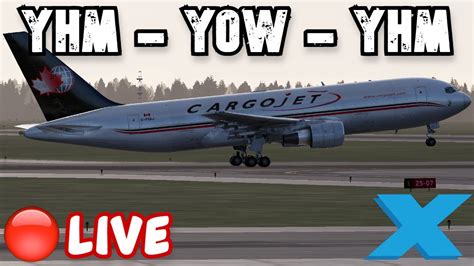 X Plane Live Vatsim Cargojet Ops Flightfactor Sf Yhm