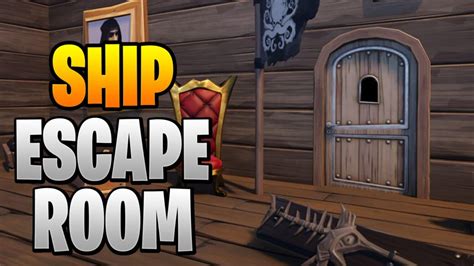 Easy Ship Escape Room 🚪 [ Redcoralcreative ] Fortnite Creative Map Code