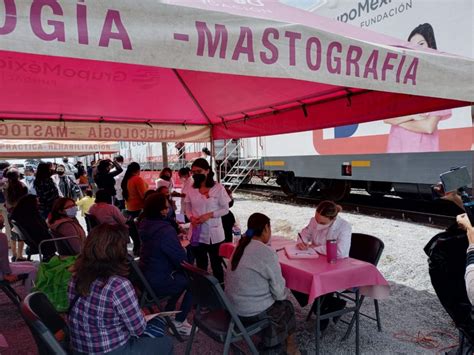 Arranca el Dr Vagón el tren de la salud en Huamantla