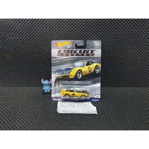 Jual Hot Wheels Hotwheels 69 Copo Corvette Kuning Yellow Circuit