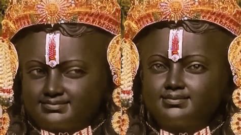 Ayodhyas Ram Lalla Idol Comes To Life As It Blinks AI Video Of Ram