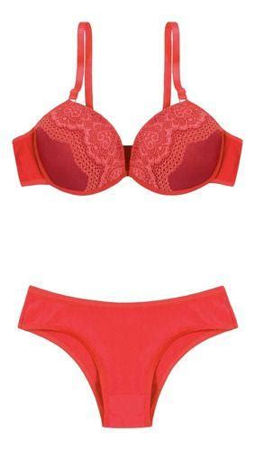 Kit Conjunto Lingerie Calcinha E Suti Sexy Sensual Renda Tayane