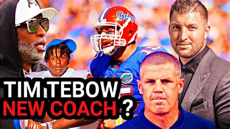 TIM TEBOW GATORS COACH Deion Sanders Is Why Florida Gators Needs To