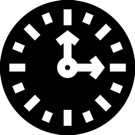 Clock Circular Clock Vector Svg Icon Svg Repo