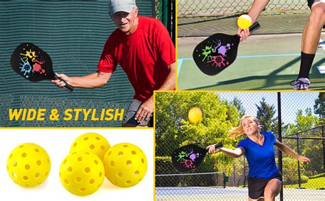 Amazon Pickleball Paddles Set Pickle Ball Paddle Set Of