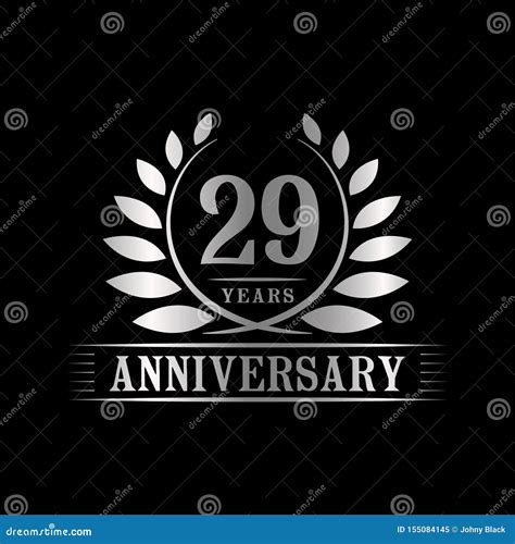 Years Anniversary Celebration Logo Th Anniversary Luxury Design