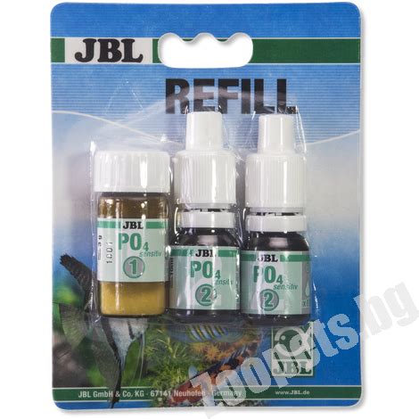 JBL PO4 Reagent Реагент за PO4 Phosphat Test с цена от лв Sravni bg