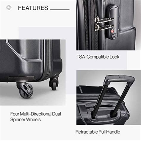 Samsonite Centric Hardside Expandable Luggage With Spinner Wheels