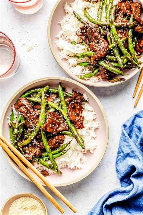 Green Bean And Beef Stir Fry Table For Two® By Julie Chiou