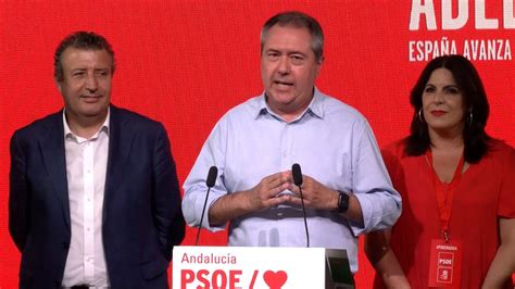 Espadas reivindica que el PSOE A ha tirado más que nadie en votos