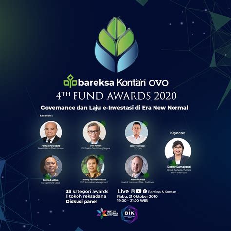 Ini Profil Dewan Juri Bareksa Kontan Ovo Th Fund Awards