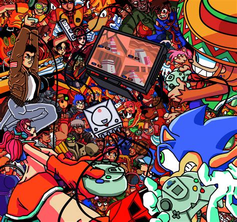 Sega Dreamcast 20th Anniversary Tribute! by Game-Art-HQ on DeviantArt