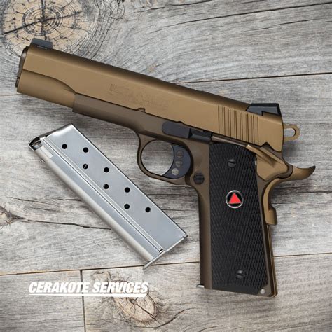 Colt Delta Elite Spartan Burnt Bronze Cerakote Services